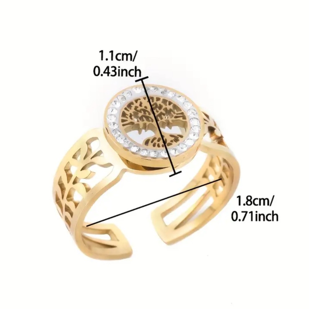 TREE OF LIFE RING-NEW - Picture 3 of 6